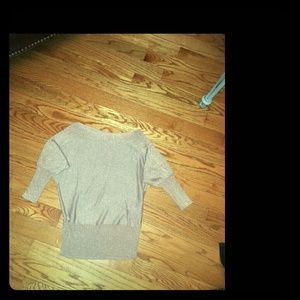 Forever 21 metallic top