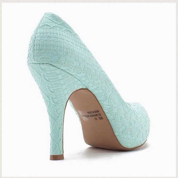 NEW Lacey mint pumps - Picture 3 of 4