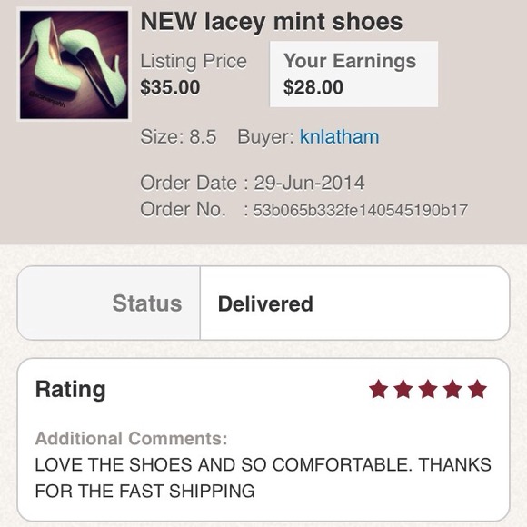 NEW Lacey mint pumps - Picture 4 of 4