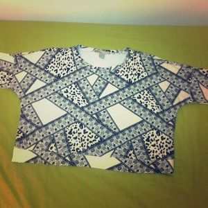 Love 21 crop sweater