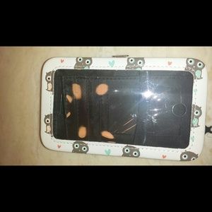 Owl phone wallet