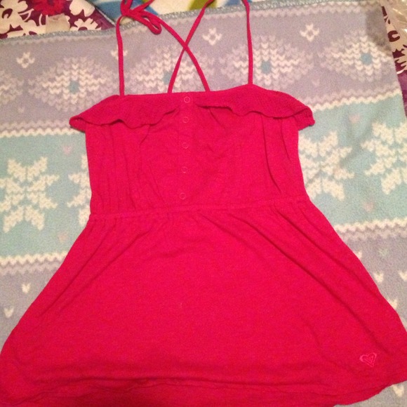 Hot pink Tank top only worn once