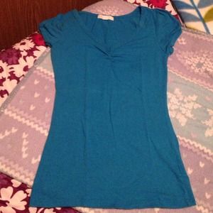 Turquoise short sleeve