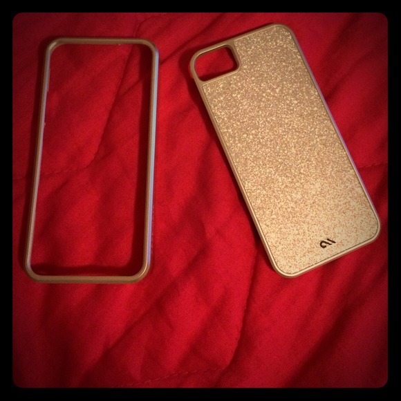 Sparkly Gold iPhone 5/5s case!