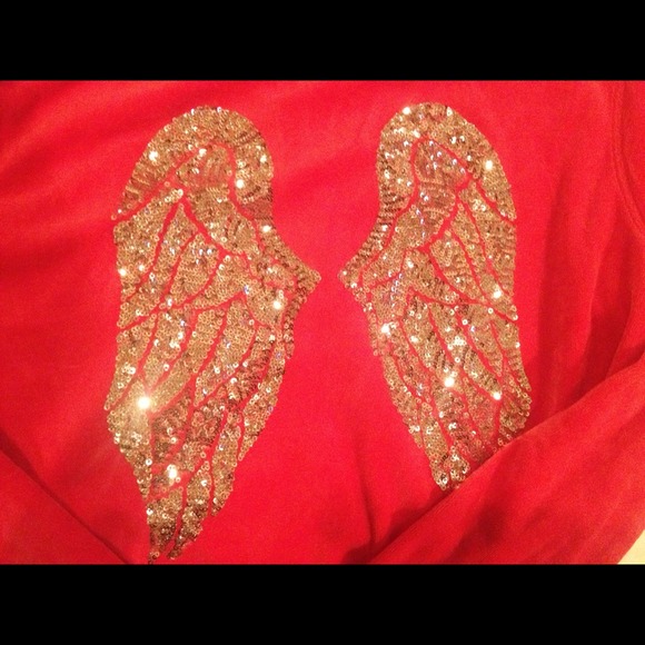SOLD 🚫Victoria secret cherry red velour  SOLD 🚫