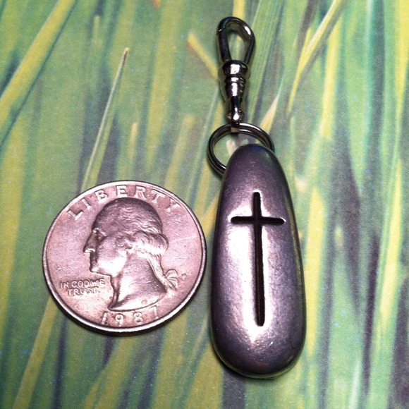 Cross Zipper Pull NWOT - Picture 2 of 4