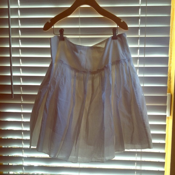 100% cotton flowey skirt