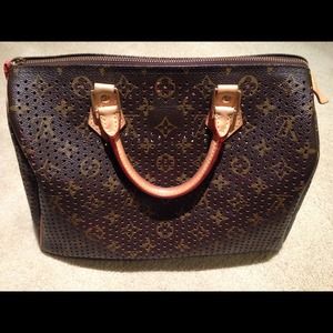 LV Speedy 30 orange color