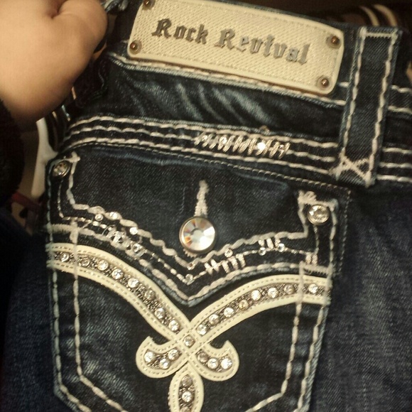 Rock revival jeans size 24
