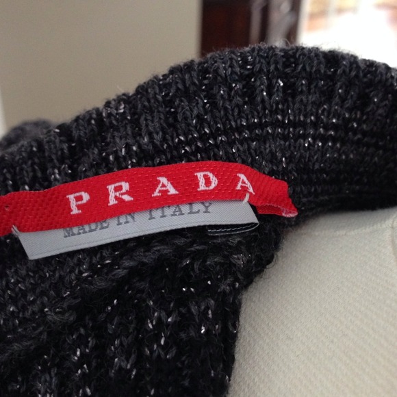 Authentic Metallic Grey Prada sweater! - Picture 4 of 4