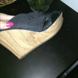 Sold!  Black Wedges By Jessica Simpson