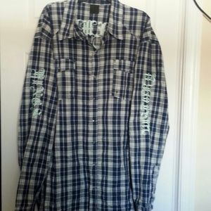 Mens Blac Label snap down