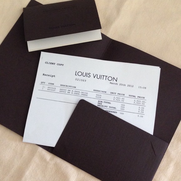 Sold Louis Vuitton Empreinte Artsy MM Ombre - Picture 3 of 4