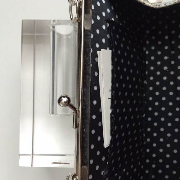 🍃Gifted🍃 Mini Silver Clutch - Picture 2 of 4