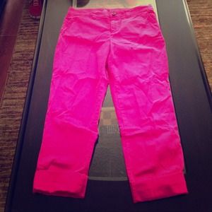 Bright pink Gap khakis SOLD