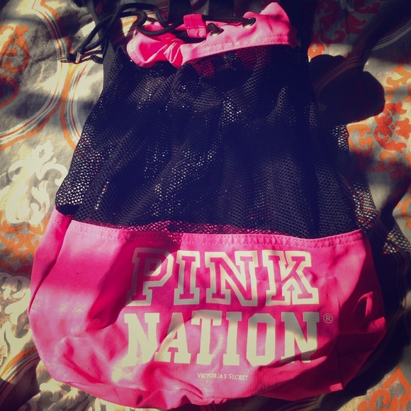 PINK Backpack and Black Shirt Bundle *SOLD*