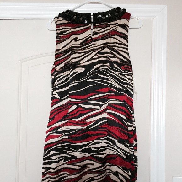 Black and Red Zebra print dress - Picture 2 of 2