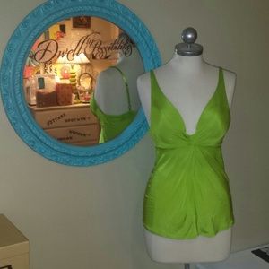 Lime green Victoria's Secret bra top!!