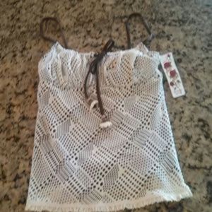 Lucky Brand swim suit top only