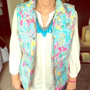 Lilly Pulitzer Puffer Vest