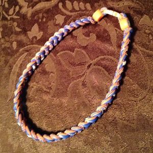 Florida Gators braided necklace