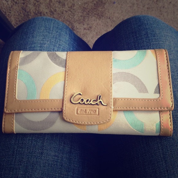 Faux Coach wallet
