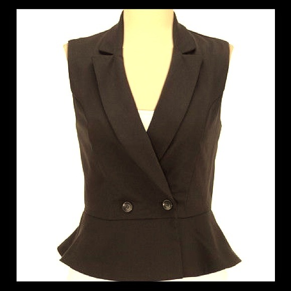 Peplum Vest