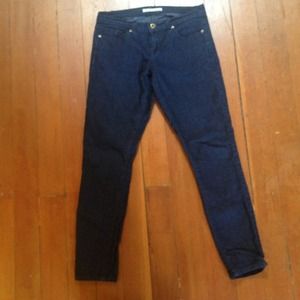 Forever21 dark skinny jeans size 26