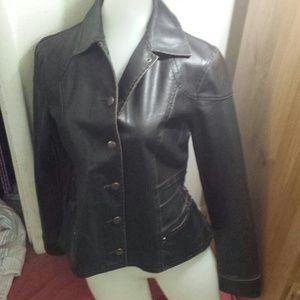 Foux leather jacket