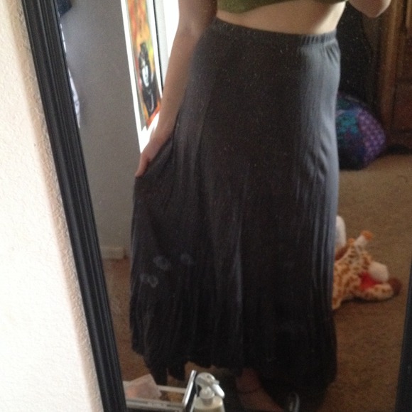 SOLD💰Grey Maxi Skirt