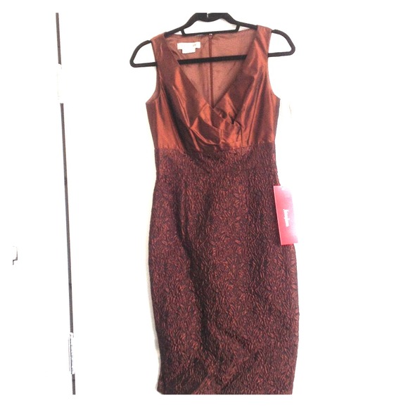NWT Kay unger brown dress from Newman Marcus