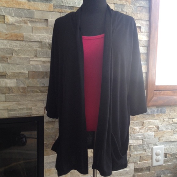 Olive & Oak Over Sized Open Cardigan