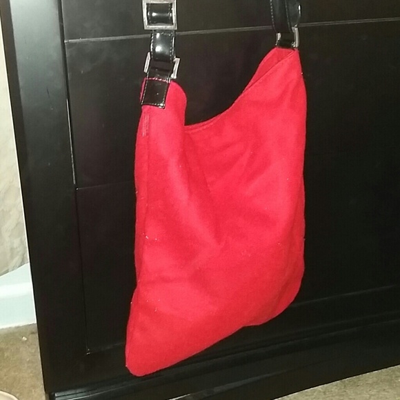 Used once red Hugo bag