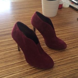 Red booties. Sole society. Julianne hough.