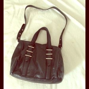 Deena & Ozzy Metal Trim Duffle/Satchel