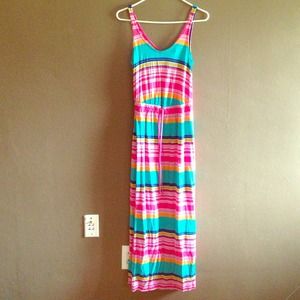 Old Navy Striped Maxi Dress