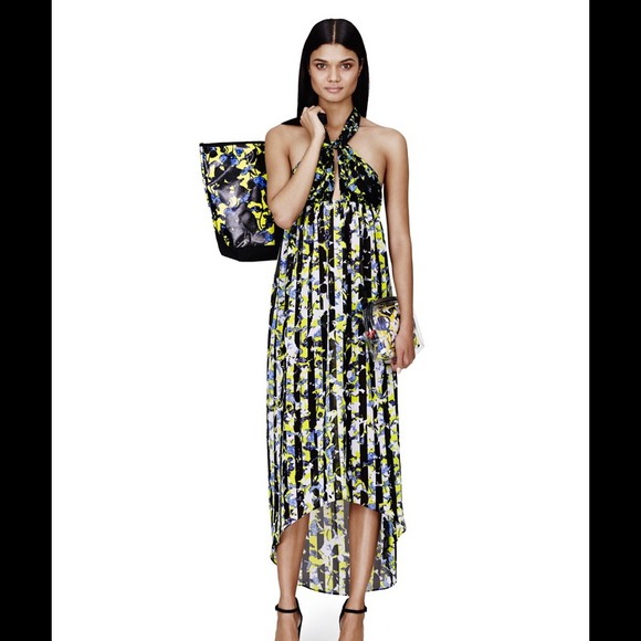 Peter Pilotto for Target Green Floral Cover Up - Picture 1 of 2