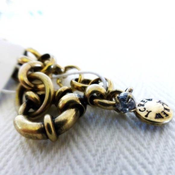J. Crew Jewelry - ✨🆕 J. Crew statement bow flower crystal necklace J. Crew Jewelry - ✨🆕 J. Crew statement bow flower crystal necklace