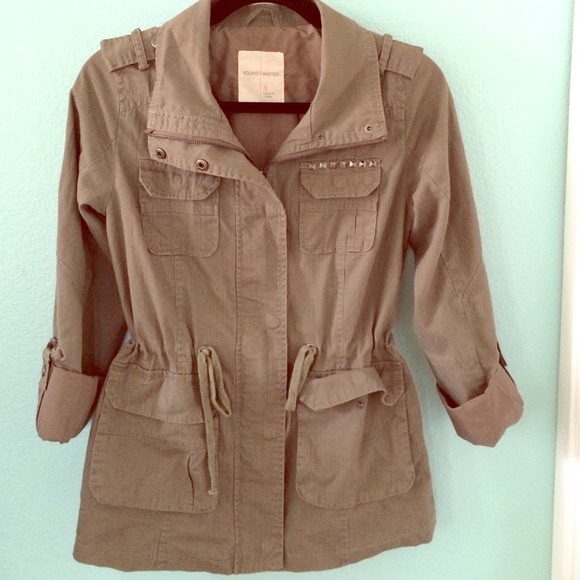 Military Style Jacket.