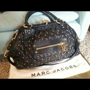 Marc Jacobs Stardust Stam Python Embossed Leather
