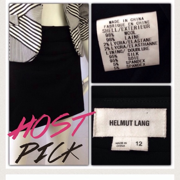 Hemlut Lang Skirt