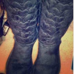 Black UGG Style Boots