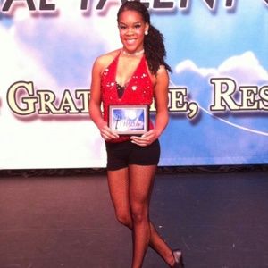 Red Sequined One Piece