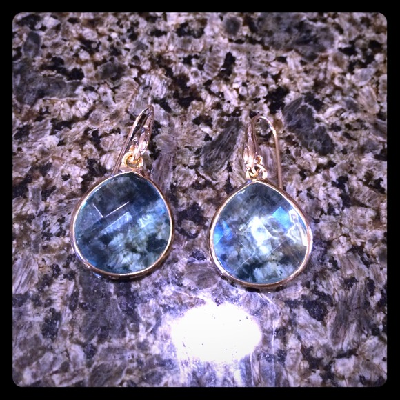 Stella & dot serenity stone earrings