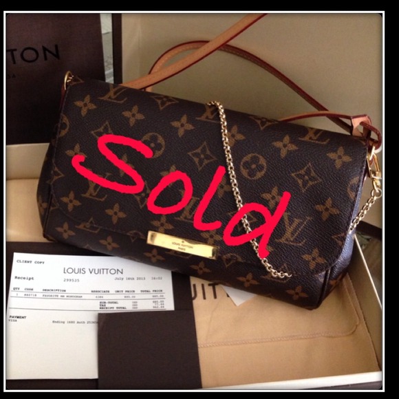 Sold Louis Vuitton Favorite Mm