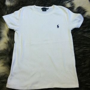 Ralph Lauren classic white Tshirt large