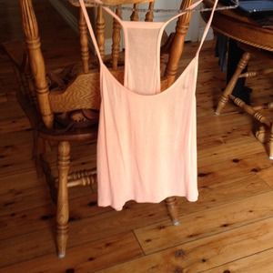 Brandy melville coral pink tank
