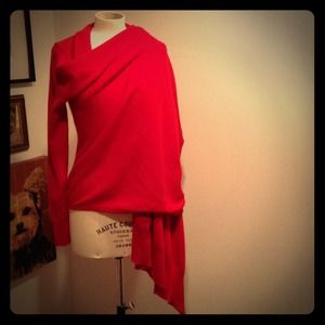 Michael Kors 100% Cashmere Drape Cardigan S
