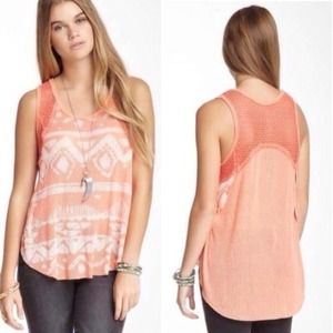 Sold!We The Free People Apricot Knit Tank