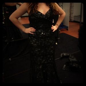 Mermaid style dress!